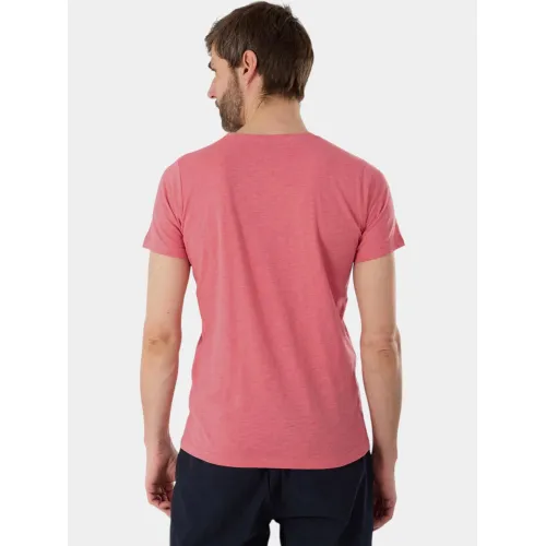 Fundango Jaggy II Structured T-shirt Férfi Póló 352-coral