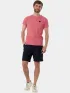 Fundango Jaggy II Structured T-shirt Férfi Póló 352-coral