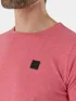 Fundango Jaggy II Structured T-shirt Férfi Póló 352-coral