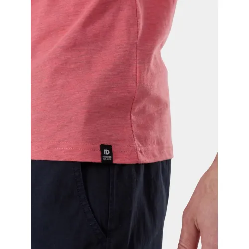 Fundango Jaggy II Structured T-shirt Férfi Póló 352-coral