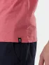 Fundango Jaggy II Structured T-shirt Férfi Póló 352-coral