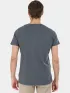 Fundango Jaggy II Structured T-shirt Férfi Póló 755-steel