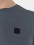 Fundango Jaggy II Structured T-shirt Férfi Póló 755-steel