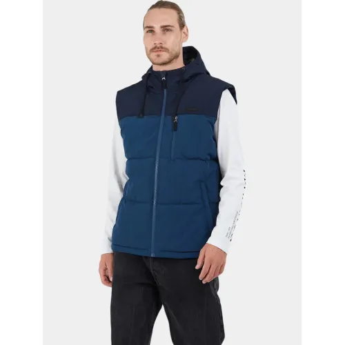 Fundango Karl Padded Vest Férfi Mellény 460-turkis