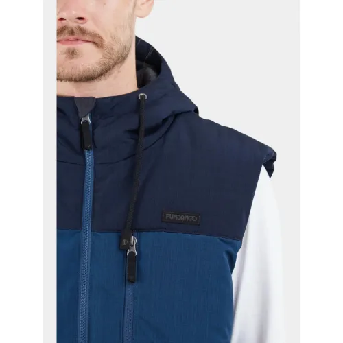 Fundango Karl Padded Vest Férfi Mellény 460-turkis