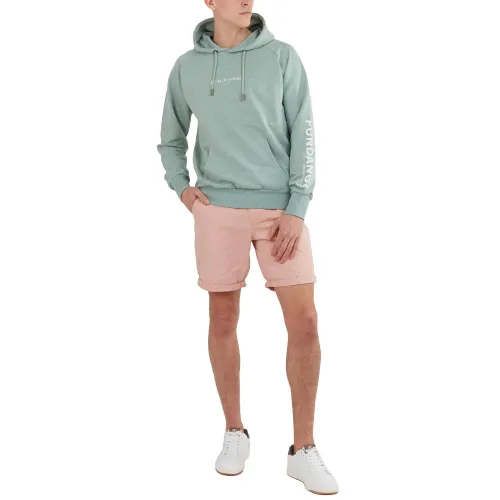 Fundango Talis Hooded Sweatshirt Fundango Talis Hooded Sweatshirt Férfi Pulóver 526-mint heather