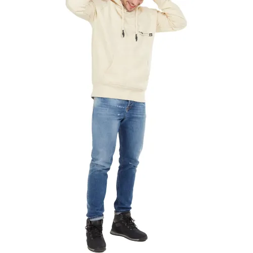 Fundango Talis Hooded Sweatshirt Férfi Pulóver 610-sand