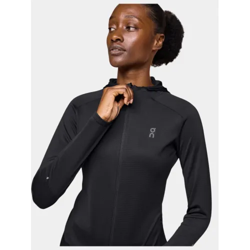 ON Climate Zip Hoodie Női Pulóver Black