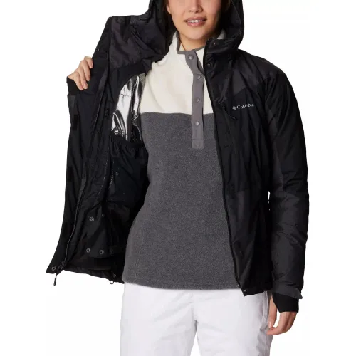 Columbia Rosie Run Insulated Jacket Columbia Rosie Run Insulated Jacket Női Síkabát, Snowboard Kabát 010-Black