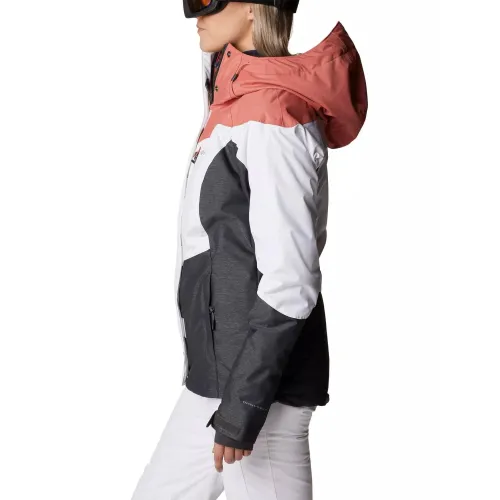 Columbia Rosie Run Insulated Jacket Columbia Rosie Run Insulated Jacket Női Síkabát, Snowboard Kabát 101-White