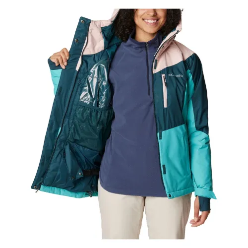 Columbia Rosie Run Insulated Jacket Columbia Rosie Run Insulated Jacket Női Síkabát, Snowboard Kabát 415-Night Wave