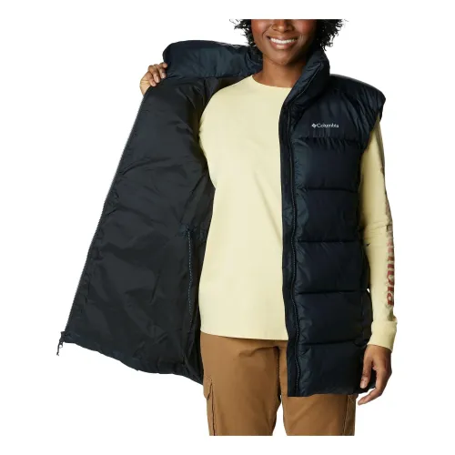 Columbia Puffect Mid Vest Női Mellény 010-Black