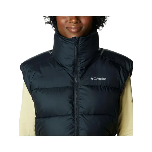 Columbia Puffect Mid Vest Női Mellény 010-Black
