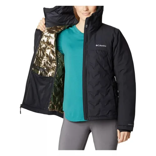 Columbia Grand Trek II Down Jacket Női Utcai Kabát 010-Black