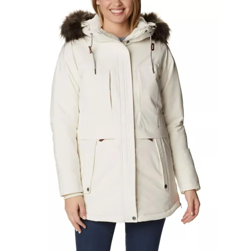 Columbia Payton Pass Insulated Jacket Női Utcai Kabát 191-Chalk
