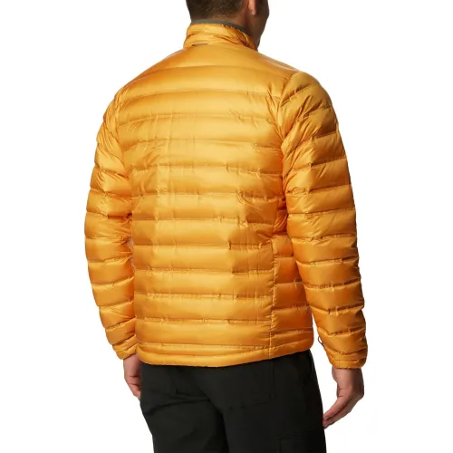 Columbia Pebble Peak Down Jacket Férfi Utcai Kabát 756-Raw Honey