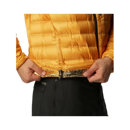 Columbia Pebble Peak Down Jacket Férfi Utcai Kabát 756-Raw Honey