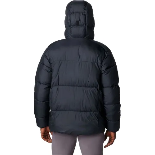 Columbia Puffect Hooded Jacket Férfi Utcai Kabát 010-Black