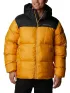 Columbia Puffect Hooded Jacket Férfi Utcai Kabát 756-Raw Honey