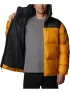Columbia Puffect Hooded Jacket Férfi Utcai Kabát 756-Raw Honey