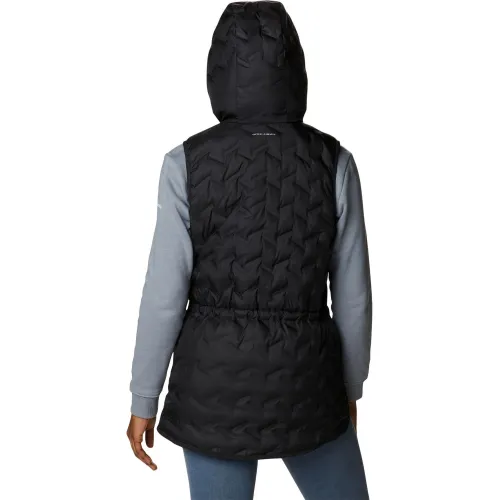 Columbia Delta Ridge Hooded Vest Női Mellény 010-Black
