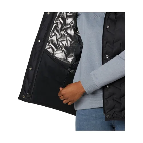 Columbia Delta Ridge Hooded Vest Női Mellény 010-Black
