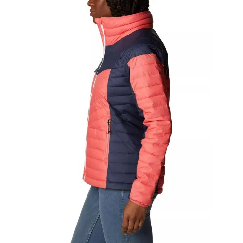 Columbia Powder Lite II Full Zip Jacket Női Utcai Kabát 614-Blush Pink