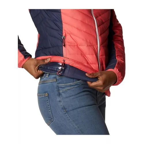 Columbia Powder Lite II Full Zip Jacket Női Utcai Kabát 614-Blush Pink