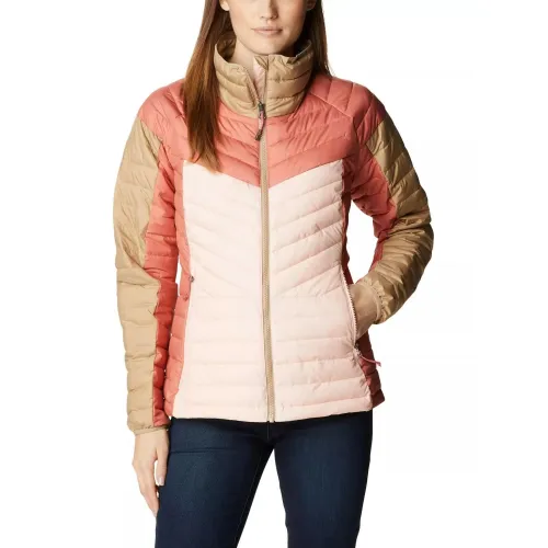 Columbia Powder Lite II Full Zip Jacket Női Utcai Kabát 890-Peach Blossom