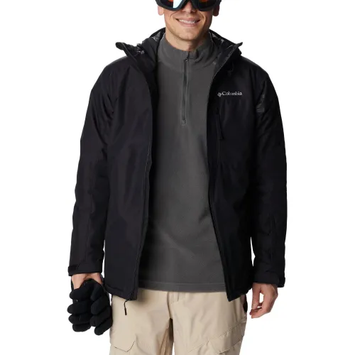 Columbia Timberturner II Jacket Férfi Síkabát, Snowboard kabát 010-Black