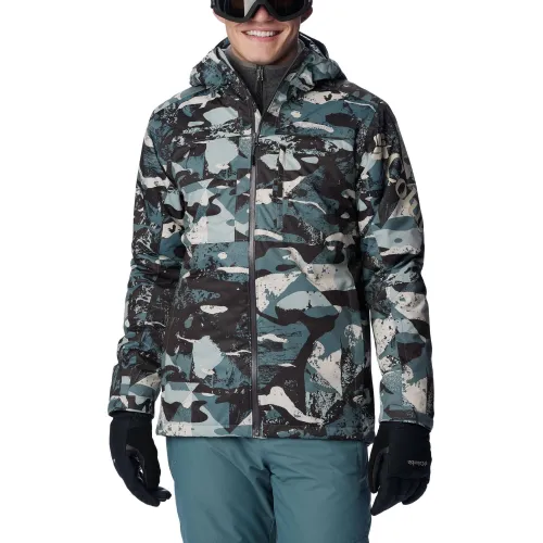 Columbia Timberturner II Jacket Columbia Timberturner II Jacket Férfi Síkabát, Snowboard kabát 348-Metal Geoglacial Print
