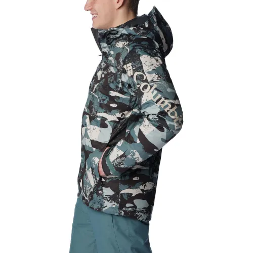 Columbia Timberturner II Jacket Columbia Timberturner II Jacket Férfi Síkabát, Snowboard kabát 348-Metal Geoglacial Print