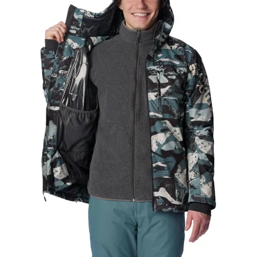 Columbia Timberturner II Jacket Columbia Timberturner II Jacket Férfi Síkabát, Snowboard kabát 348-Metal Geoglacial Print
