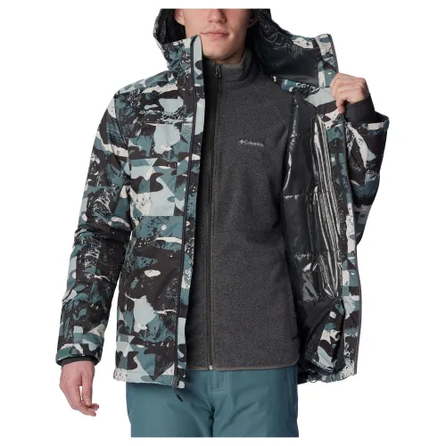 Columbia Timberturner II Jacket Columbia Timberturner II Jacket Férfi Síkabát, Snowboard kabát 348-Metal Geoglacial Print
