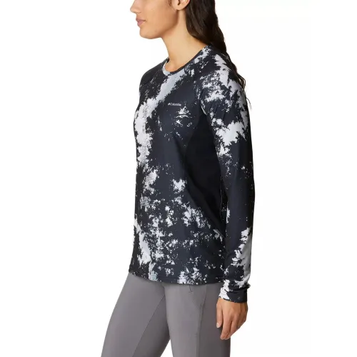 Columbia W Omni-Heat Infinity Knit LS Crew Női Aláöltözet 100-White