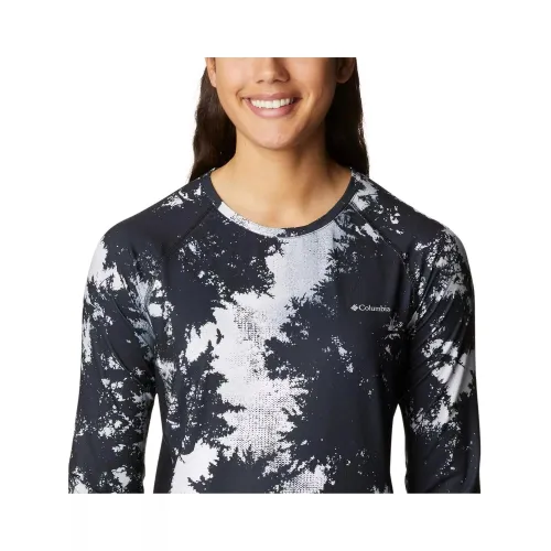 Columbia W Omni-Heat Infinity Knit LS Crew Női Aláöltözet 100-White