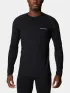 Columbia M Omni-Heat Infinity Knit Long Sleeve Crew Férfi Aláöltözet 010-Black