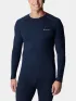 Columbia M Omni-Heat Infinity Knit Long Sleeve Crew Férfi Aláöltözet 464-Collegiate Navy
