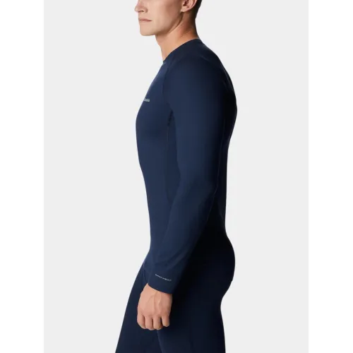 Columbia M Omni-Heat Infinity Knit Long Sleeve Crew Férfi Aláöltözet 464-Collegiate Navy