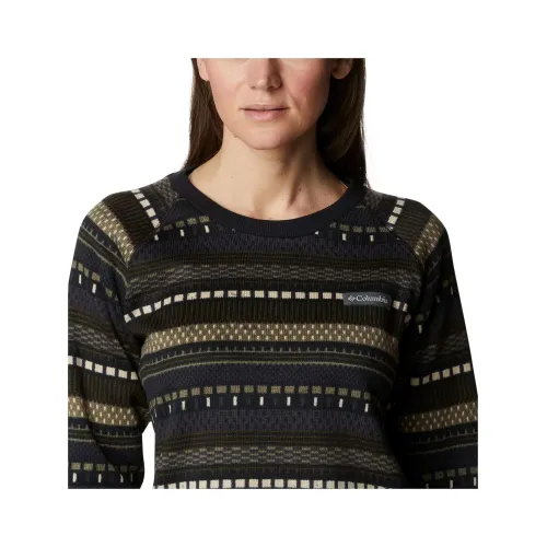 Columbia Sweater Weather Crew Női Pulóver 010-Black