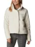 Columbia Panorama Snap Fleece Jacket Női Utcai Kabát 191-Chalk