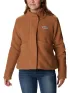 Columbia Panorama Snap Fleece Jacket Női Utcai Kabát 224-Camel Brown