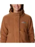 Columbia Panorama Snap Fleece Jacket Női Utcai Kabát 224-Camel Brown