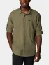 Columbia Silver Ridge Utility Lite Long Sleeve Shirt Férfi Ing 397-Stone Green