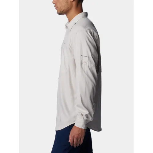 Columbia Silver Ridge Utility Lite Long Sleeve Shirt Férfi Ing 278-Dark Stone