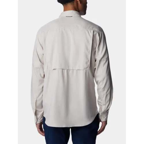 Columbia Silver Ridge Utility Lite Long Sleeve Shirt Férfi Ing 278-Dark Stone