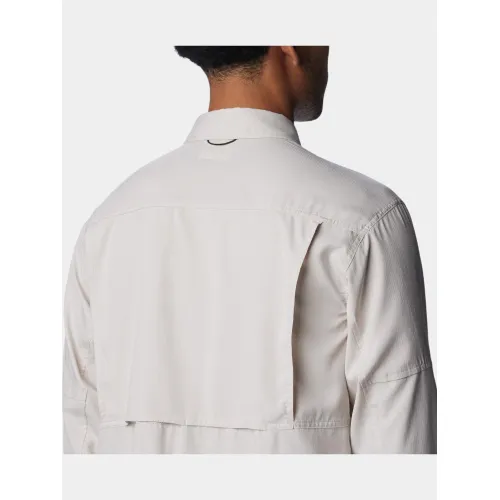 Columbia Silver Ridge Utility Lite Long Sleeve Shirt Férfi Ing 278-Dark Stone