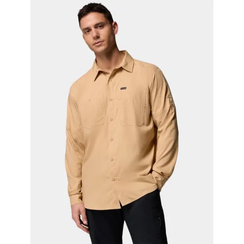 Columbia Silver Ridge Utility Lite Long Sleeve Shirt Férfi Ing 262-Canoe
