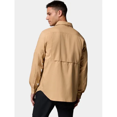 Columbia Silver Ridge Utility Lite Long Sleeve Shirt Férfi Ing 262-Canoe