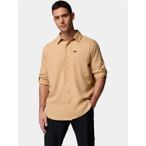 Columbia Silver Ridge Utility Lite Long Sleeve Shirt Férfi Ing 262-Canoe